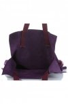 Kožené kabelka shopper bag Vittoria Gotti fialová V26A