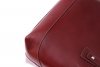 Kožené kabelka listová kabelka Genuine Leather hnedá 858(1