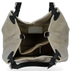 Kožené kabelka shopper bag Vittoria Gotti béžová V692754be2