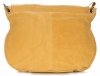 Kožené kabelka listonoška Genuine Leather žltá 1324