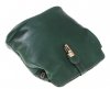 Kožené kabelka listonoška Genuine Leather zelená 217