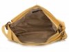 Kožené kabelka listonoška Genuine Leather žltá 1324