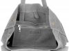 Kožené kabelka shopper bag Vera Pelle svetlo šedá A19