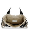 Kožené kabelka shopper bag Vittoria Gotti béžová B7