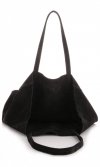 Kožené kabelka shopper bag Vera Pelle čierna 601