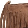 Kožené kabelka listonoška Genuine Leather zemitá 223
