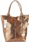 Kožené kabelka shopper bag Vittoria Gotti V6141