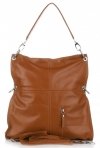 Kožené kabelka shopper bag Vera Pelle ryšavá 25
