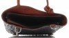 Kožené kabelka klasická Genuine Leather šedá 494