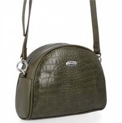 Dámská kabelka listonoška David Jones khaki CM5909