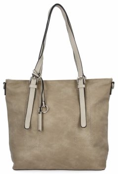 Dámská kabelka shopper bag Hernan tmavě béžová HB0213-1