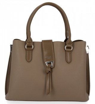 Dámská kabelka kufřík David Jones khaki 6627-3A