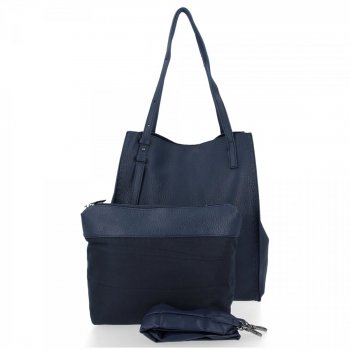 Dámská kabelka shopper bag Potri tmavě modrá PF746