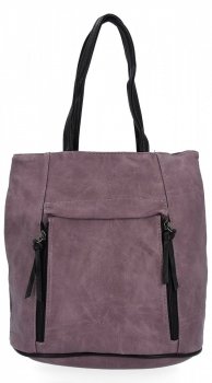 Dámská kabelka batůžek Hernan fialová HB0355-1