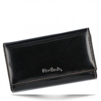 Dámská kožená peněženka Pierre Cardin černá