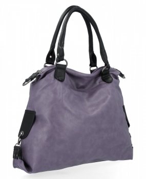 Dámská kabelka shopper bag Hernan fialová HB0135