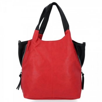 Dámská kabelka shopper bag Hernan červená HB0293