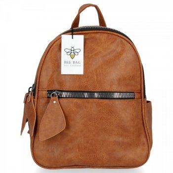 Dámská kabelka batůžek BEE BAG hnědá 1852CA100