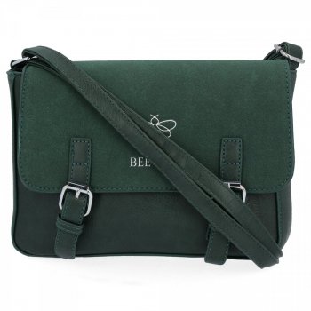 Női Táská levéltáska BEE BAG palackzöld 1002S2024