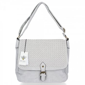Női Táská levéltáska BEE BAG világosszürke 613-122