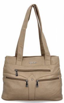 Női Táská shopper bag Hernan sötét bézs 8006