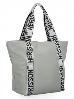 Modna Torebka Damska Shopper Bag firmy Herisson 1502H431 Jasno Zielona