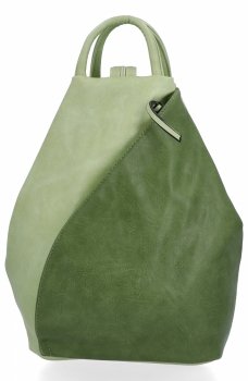 Uniwersalny Plecak Damski firmy Hernan HB0137 Zielony/Jasno Zielony