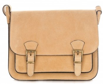 Torebki Listonoszki Skórzane Genuine Leather Ziemista