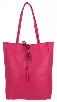 Uniwersalna Torebka Damska Shopper Bag XL Hernan HB0253 Fuksjowa