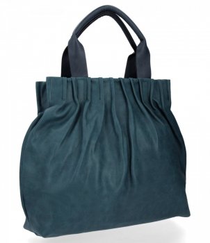 Uniwersalna Torebka Damska XL Shopper Bag firmy Hernan Morska