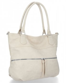 GEANȚĂ DE DAMĂ tip poștaș BEE BAG bej 1302L91