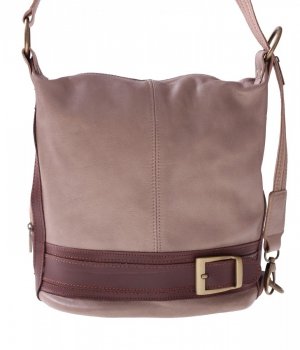 GEANȚĂ DIN PIELE rucsac Genuine Leather maro pământiu 6010
