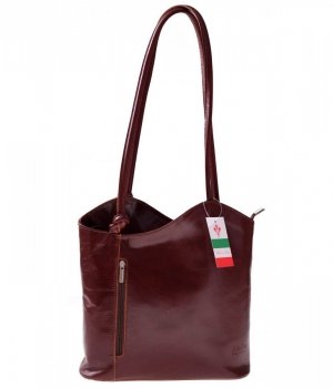 GEANȚĂ DIN PIELE plic Genuine Leather maro 491