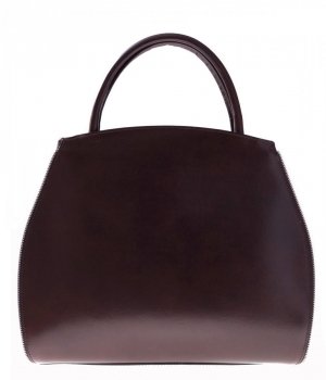 GEANȚĂ DIN PIELE cufăr Genuine Leather ciocolatiu 956