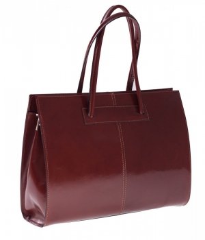 GEANȚĂ DIN PIELE plic Genuine Leather maro 840