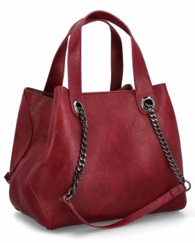 GENȚĂ DE DAMĂ shopper bag Herisson vișiniu 1852A902