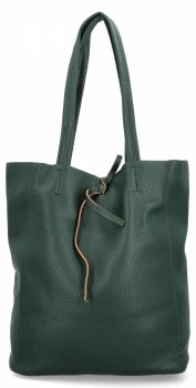 GENȚĂ DE DAMĂ shopper bag Herisson verde de sticlă 15R355