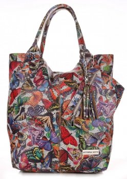 GEANȚĂ DIN PIELE shopper bag Vittoria Gotti V788