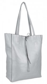 GEANȚĂ DE DAMĂ shopper bag Hernan argint HB0253