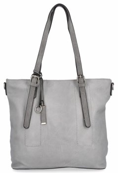 GENȚĂ DE DAMĂ shopper bag Hernan gri deschis HB0213-1