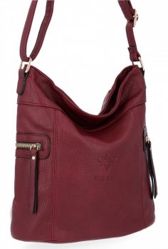 Dámska kabelka listonoška BEE BAG bordová 1152S307
