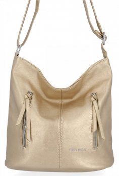 Dámska kabelka univerzálna BEE BAG zlatá 0852L86