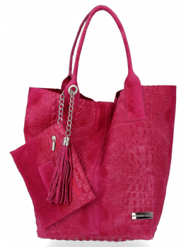 Kožené kabelka shopper bag Vittoria Gotti B23