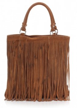 Kožené kabelka univerzálna Genuine Leather ryšavá 60499