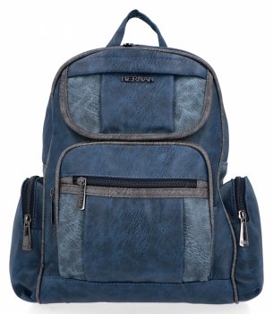 Dámská kabelka batôžtek Hernan tmavo modrá 3181