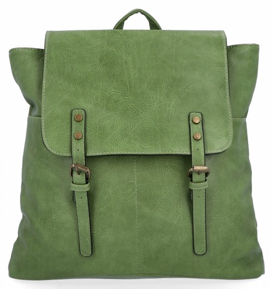 Dámská kabelka batůžek Hernan světle zelená HB0230