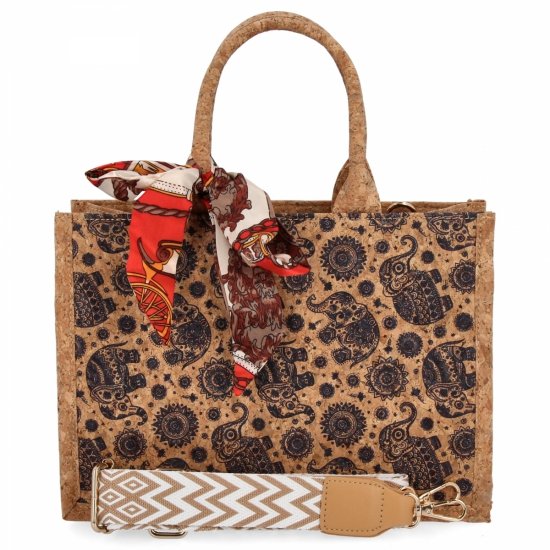 Módní dámská taška na každodenní použití od firmy Herisson 1502A540 multikolor