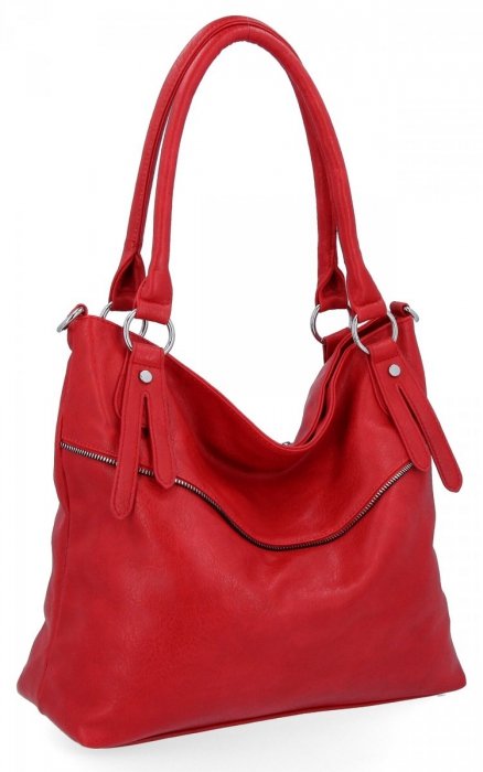 Dámská kabelka shopper bag Herisson červená 1302B366