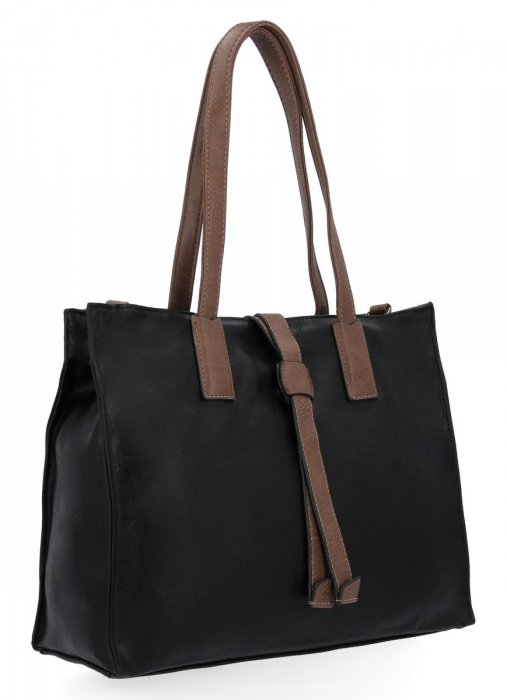 Dámská kabelka shopper bag Hernan černá HB0192-1