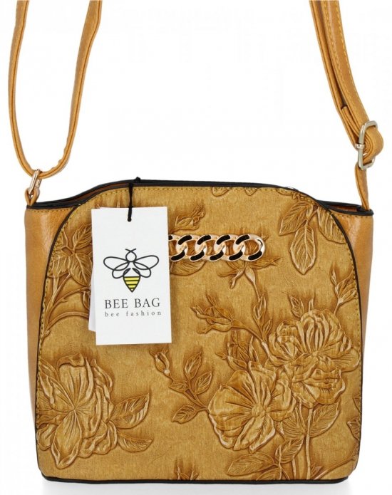 Dámská kabelka listonoška BEE BAG žlutá S-611